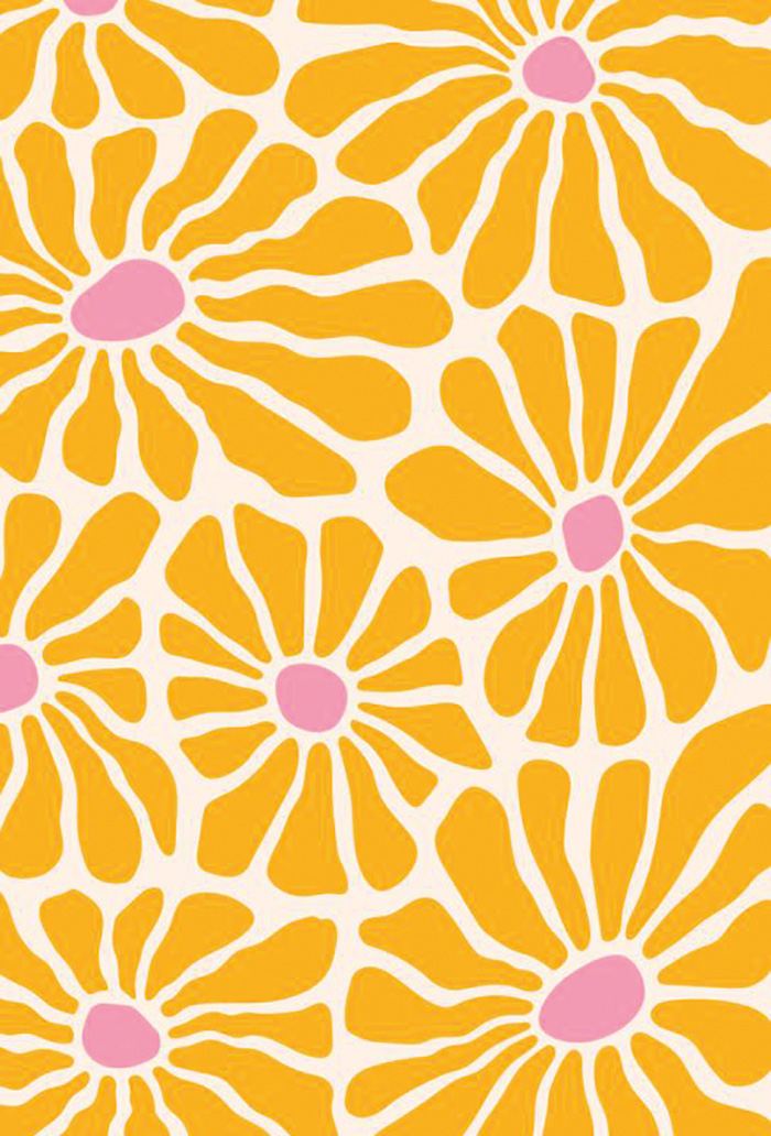 Muistikirja Oranssit kukat